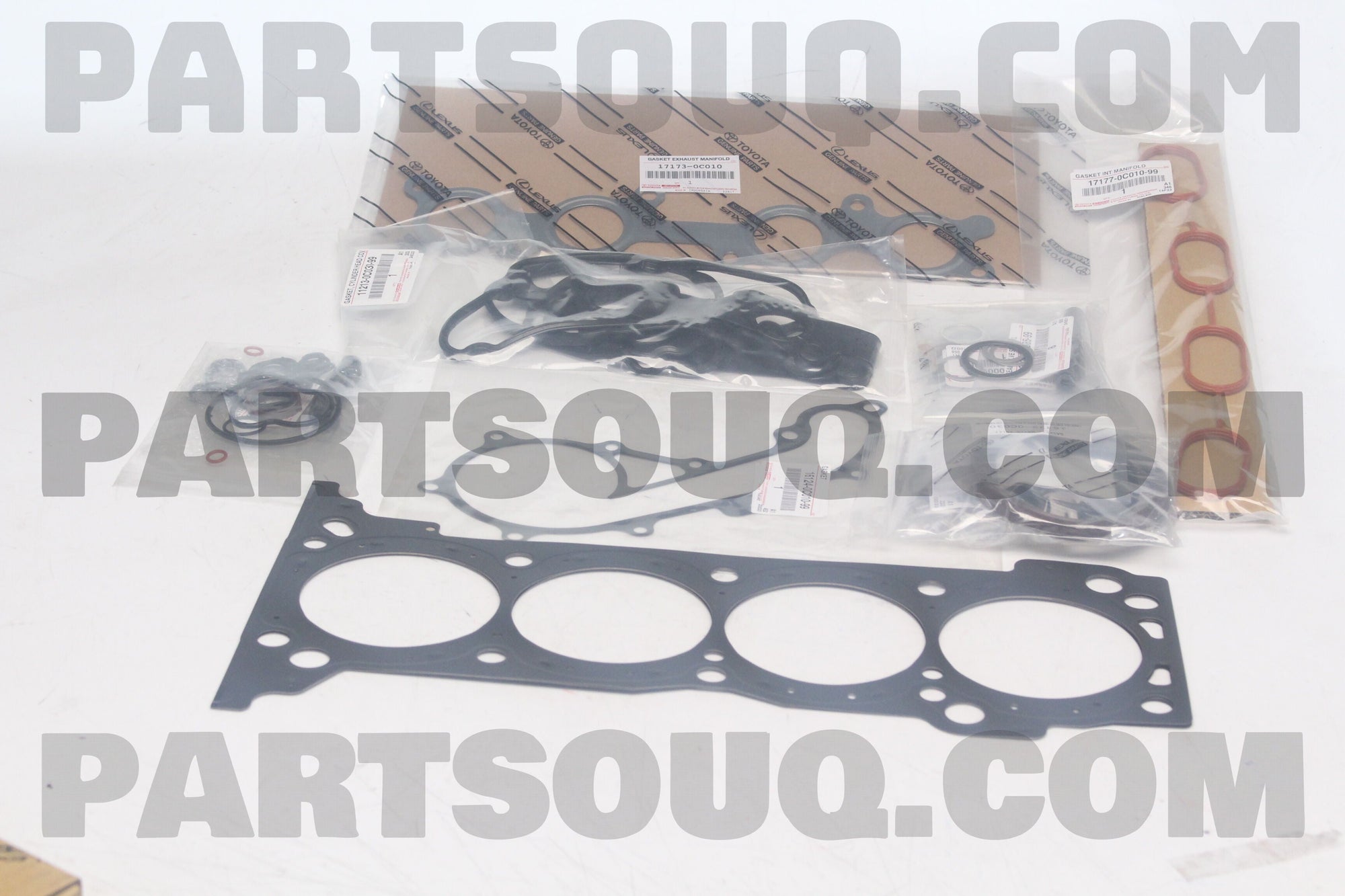 طقم وجيه مكينة أصلي تويوتا 2TR-FE رقم 04111-0C162 | Genuine Toyota 2TR-FE engine overhaul gasket kit