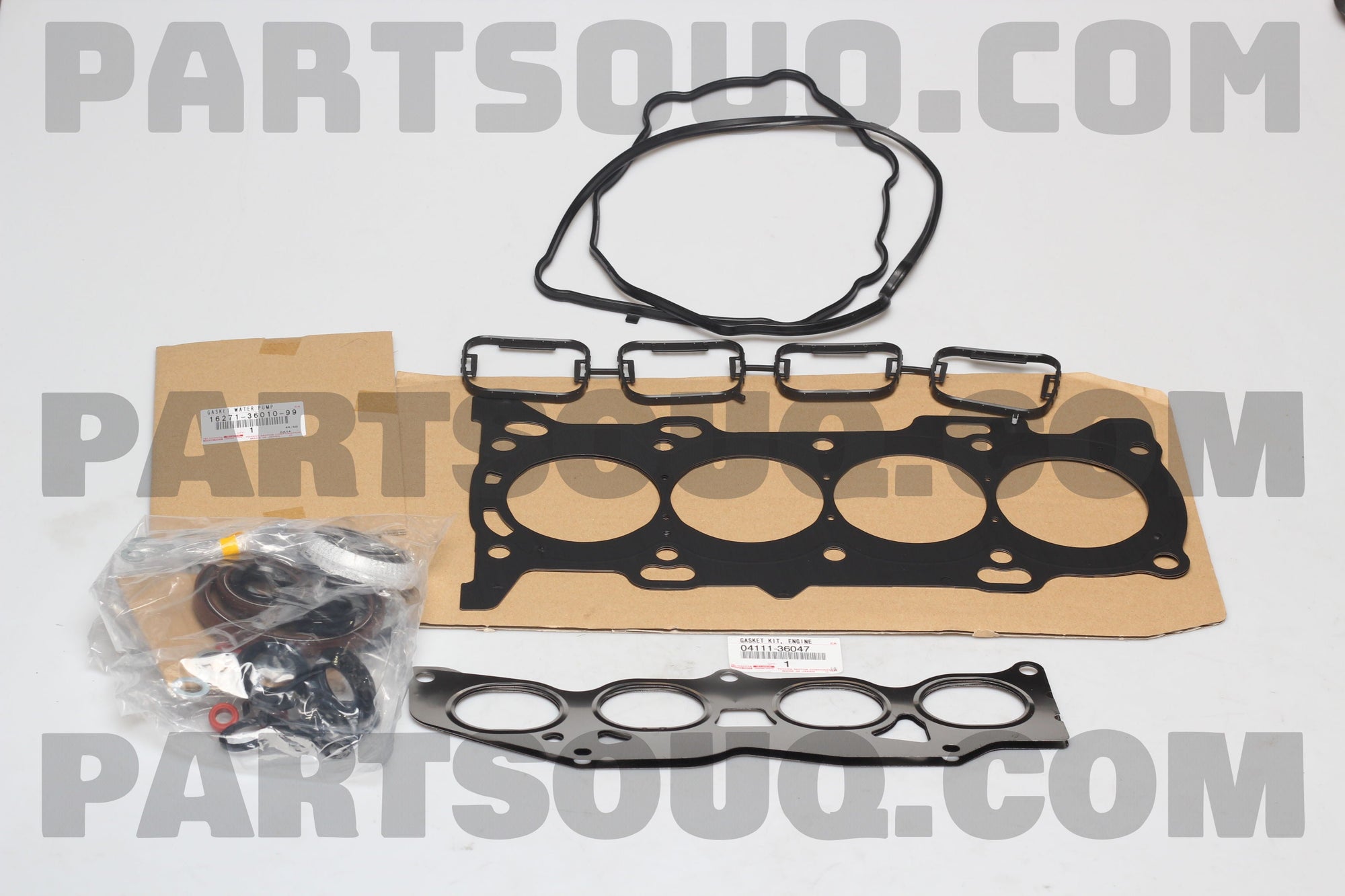 طقم وجيه مكينة أصلي تويوتا هايلاندر 1AR-FE رقم 04111-36047 | Genuine Toyota Highlander engine gasket kit