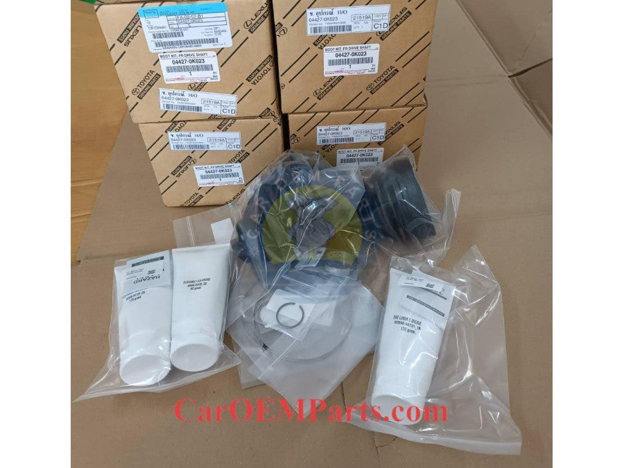 طقم جلود عمود الحركة الأمامي CV تويوتا 04427-0K023 | Front Drive Shaft Boot Kit