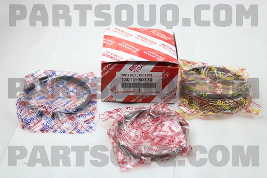 طقم شنابر بستم STD أصلي لكزس 3UZ-FE رقم 13011-50170 | Genuine Lexus 3UZ-FE standard piston ring set