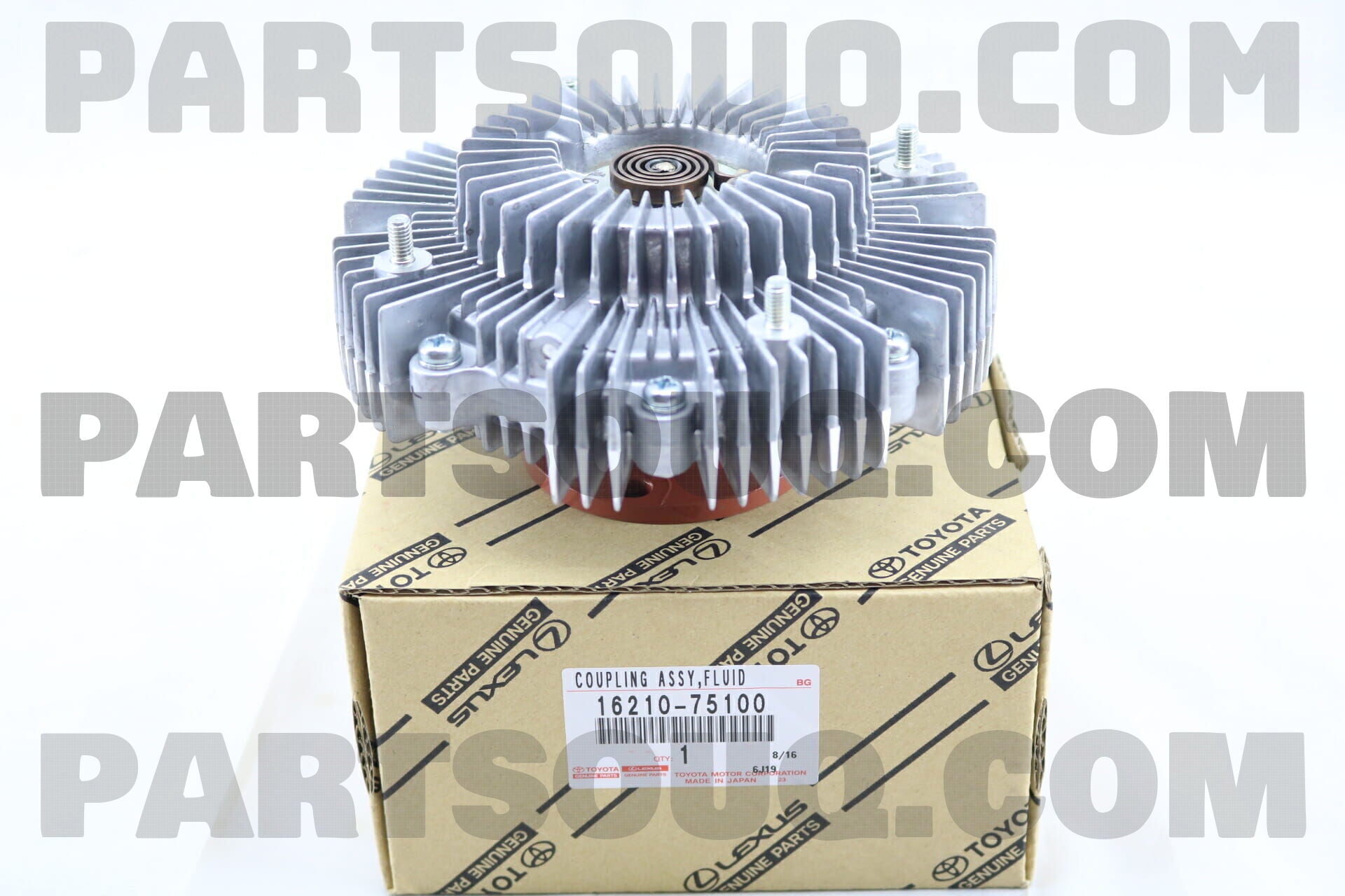 كلتش مروحة تبريد تويوتا أصلي 16210-75100 | Genuine Toyota Fluid Fan Coupling
