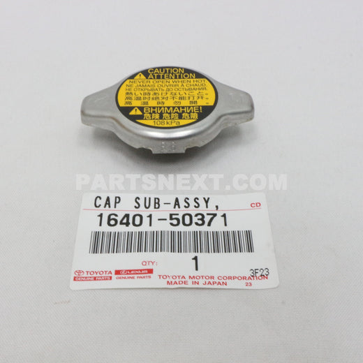 16401-50371 Toyota Radiator Cap 108 kPa غطا الراديتر