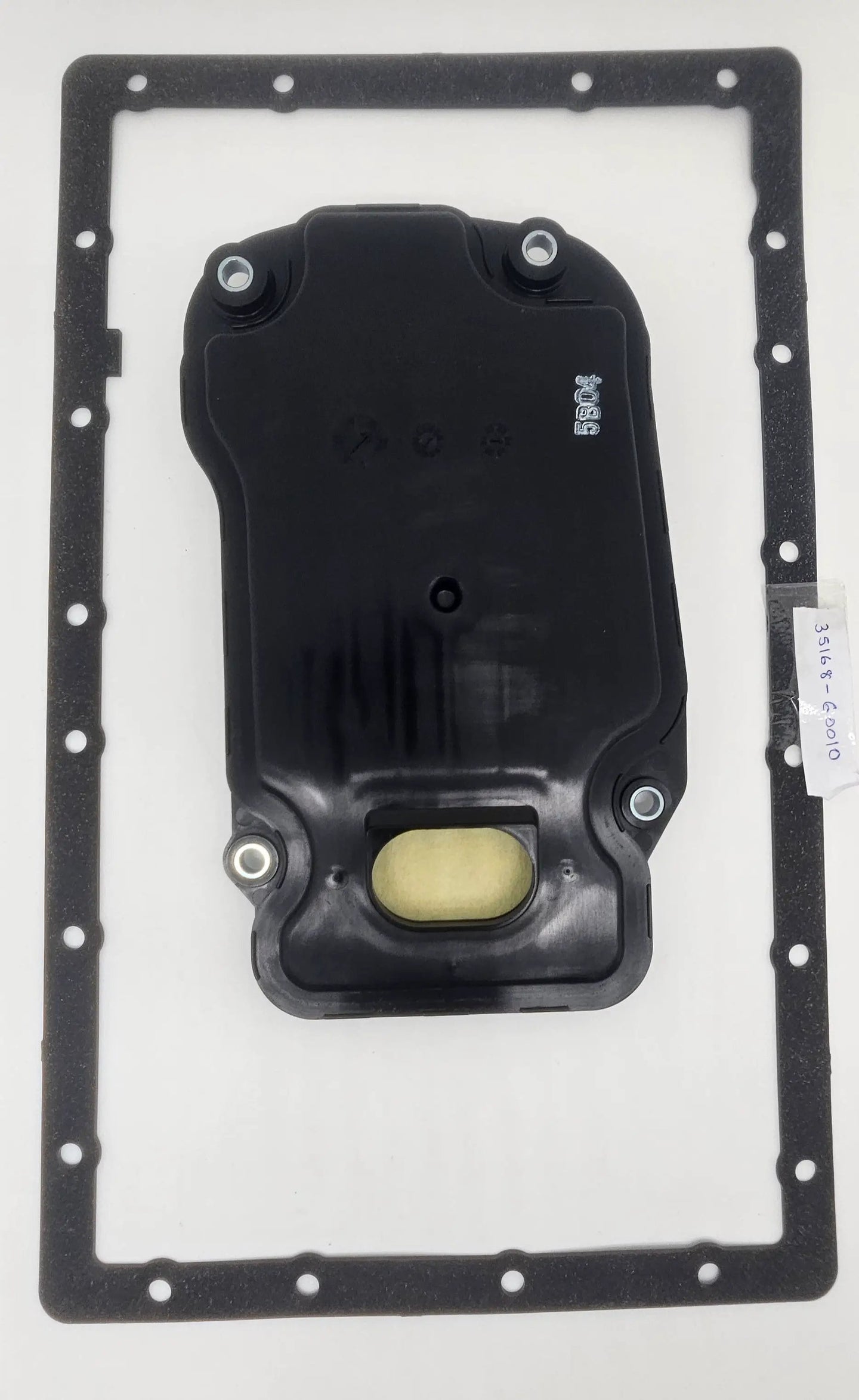 Transmission filter housing with black gasket frame for Toyota LS430/GS300
