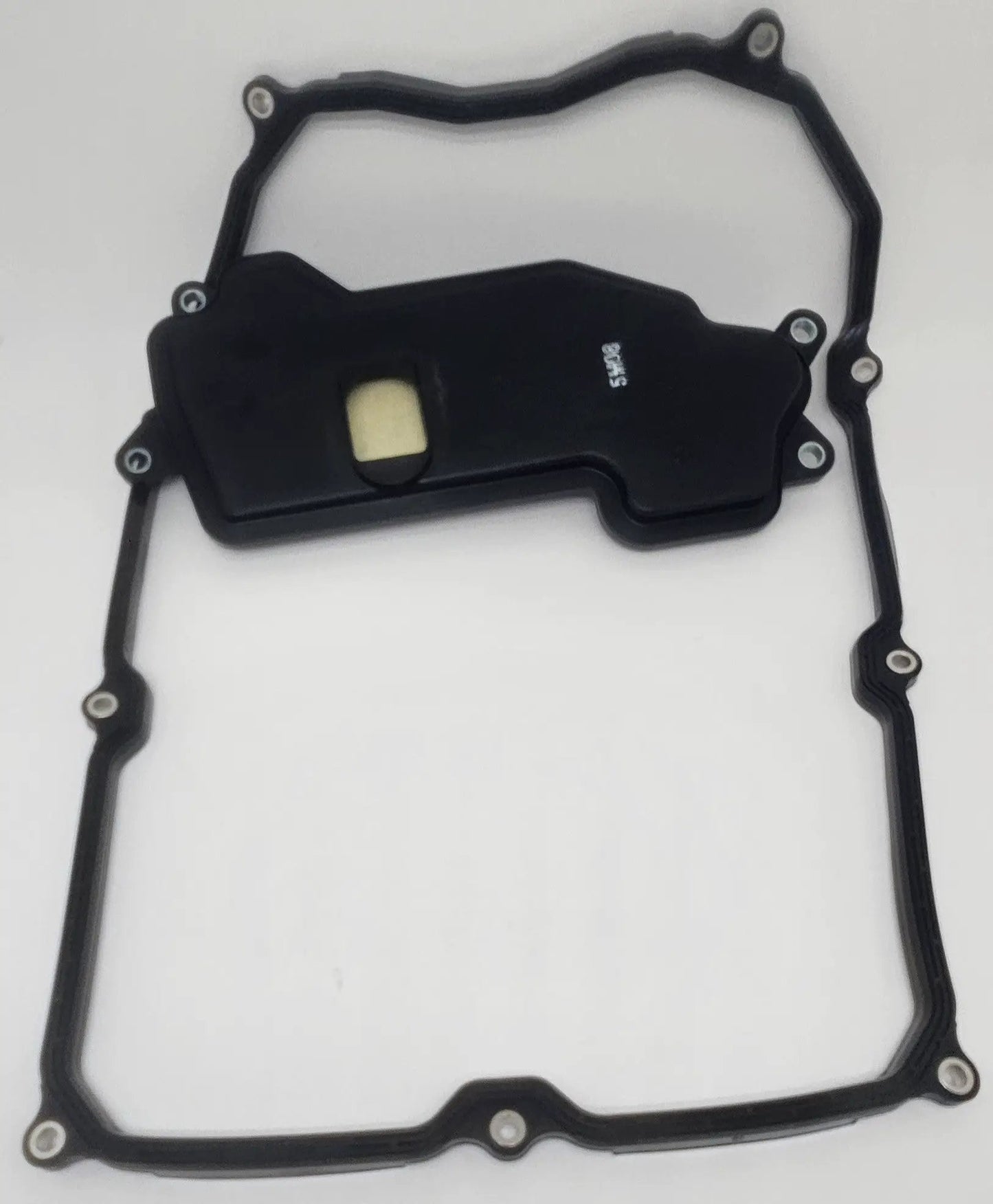 Transmission oil filter with gasket, black housing and beige insert for Toyota/Lexus