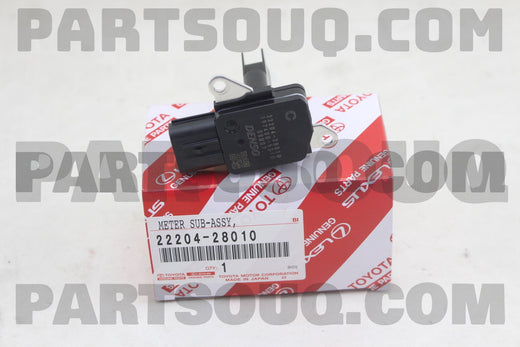حساس تدفق هواء المحرك الأصلي تويوتا 22204-28010 | Genuine Toyota mass air flow sensor