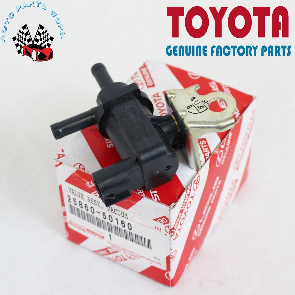 بلف تبديل فاكيوم تويوتا ولكزس 25860-50160 | Genuine Toyota Lexus vacuum switching valve