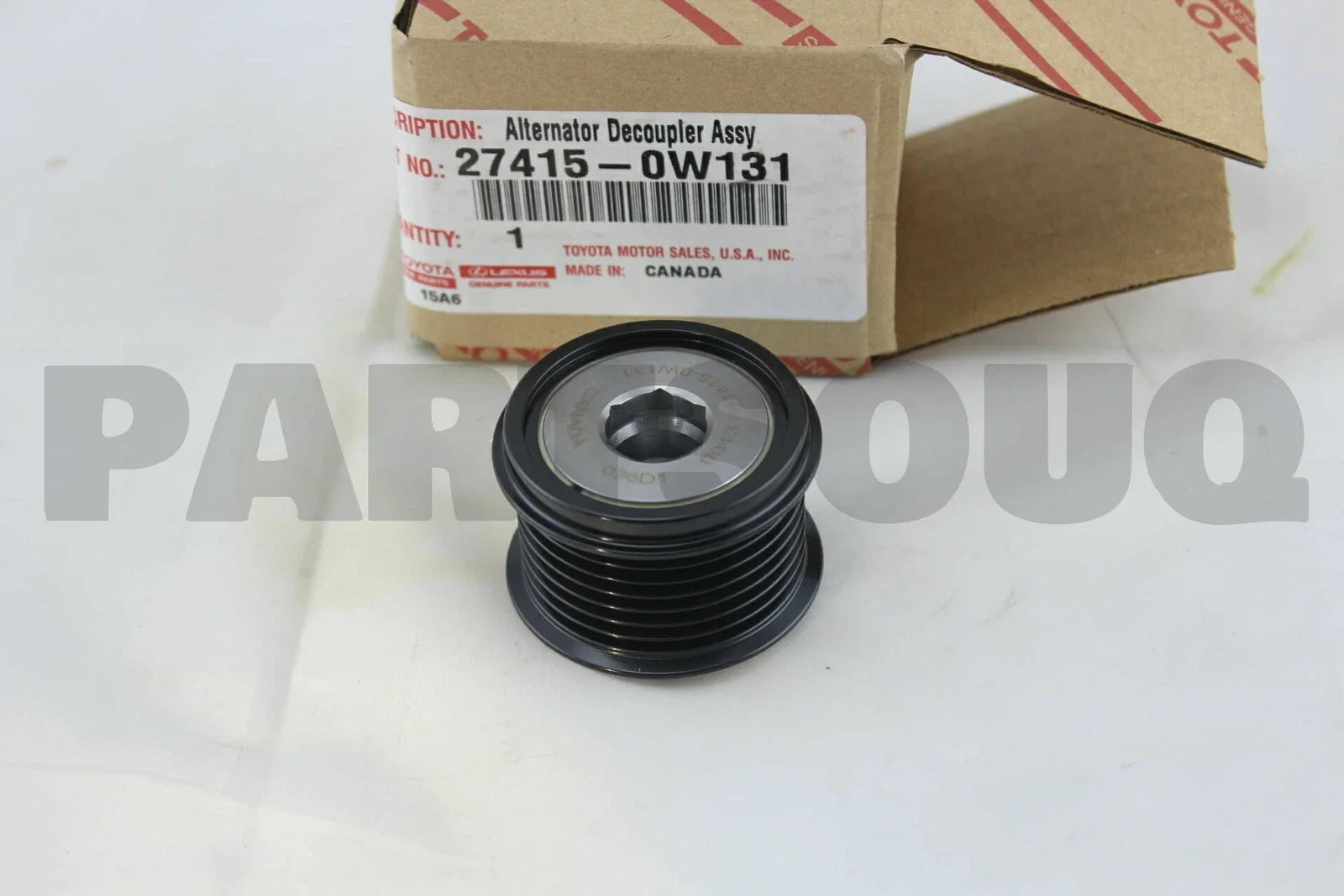 بكرة دينمو مع كلتش تويوتا 27415-0W131 | Genuine Toyota alternator pulley with clutch