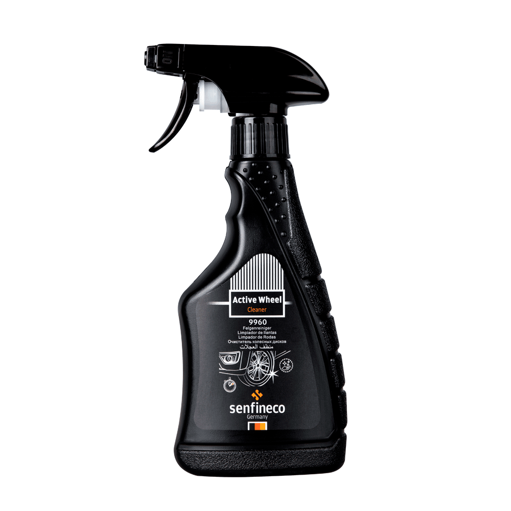 منظف رنجات 9960 Active Wheel Cleaner بخاخ أسود من سنفينكو