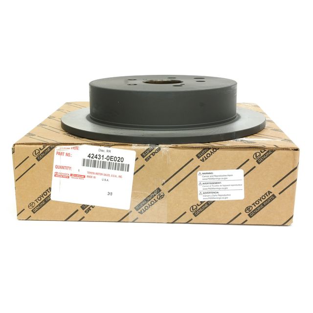 Toyota 42431-0E020 Genuine Rear Brake Disc Rotor
