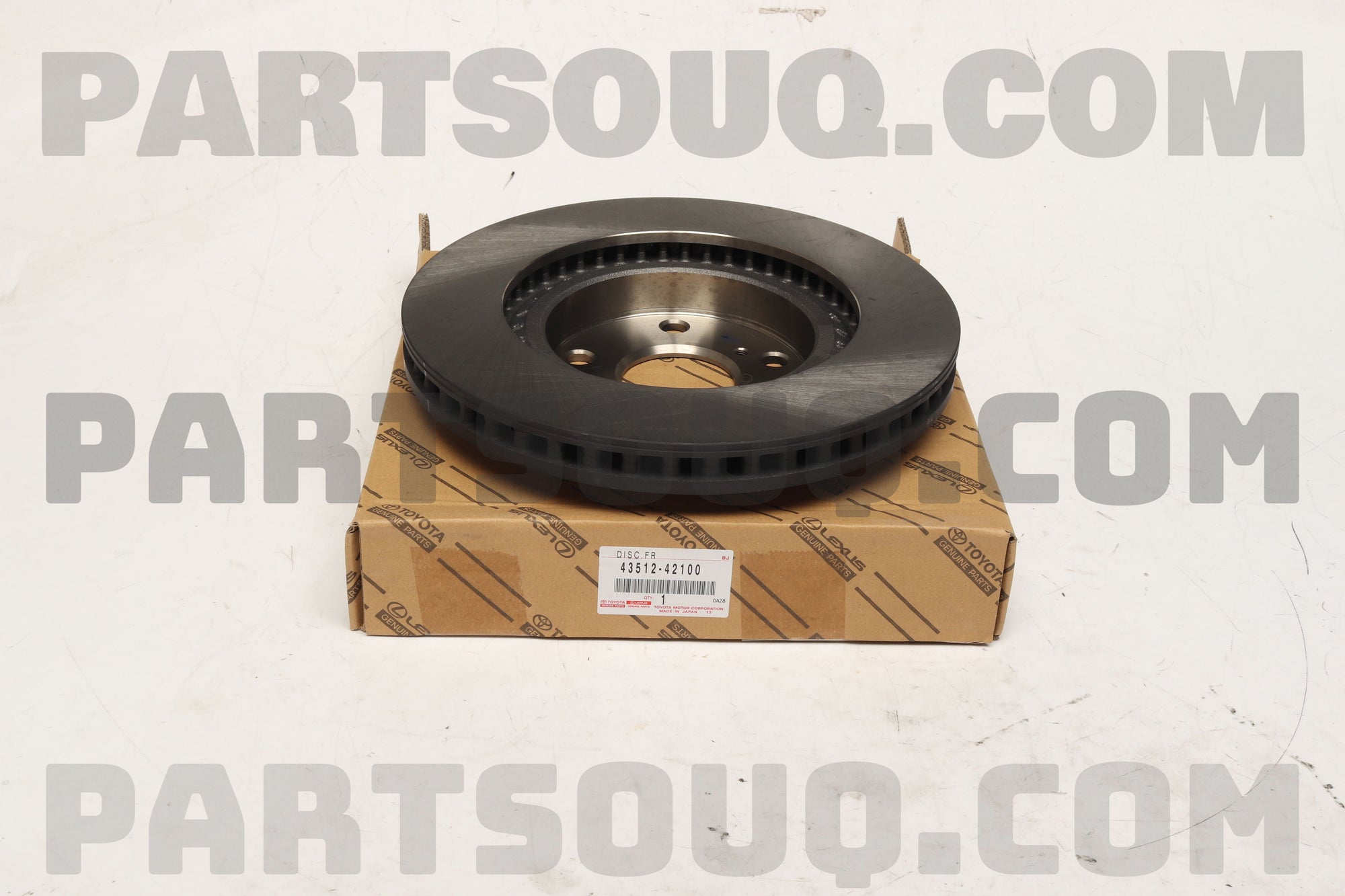 هوب فرامل أمامي تويوتا أصلي 43512-42100 | Genuine Toyota Front Brake Disc Rotor