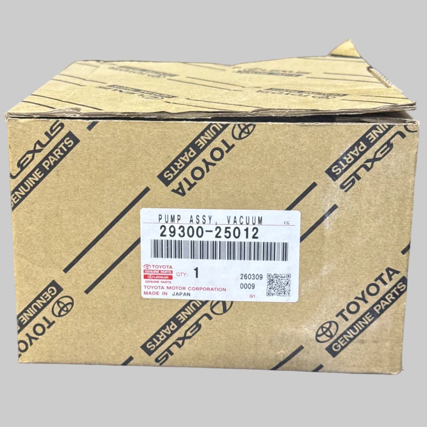 TOYOTA مضخة فاكيوم الفرامل | OEM 29300-25012 | كامري 2018–2024