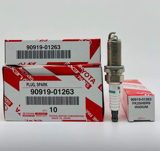 Toyota Spark Plug | OEM 90919-01263 | 2018-2024 / 3 / Avalon Camry V6 Sienna Tacoma ES350 Lexus (Copy)
