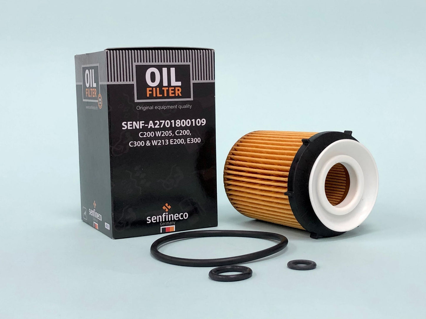 SEN A2701800109 فلتر زيت مرسيدس C200 / C300 / E200 / E300 W205 / W213 2014-2020