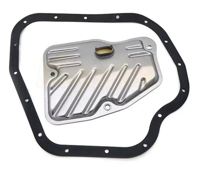 Gear filter for Toyota Corolla 2018-2024; metal transmission filter with black gasket