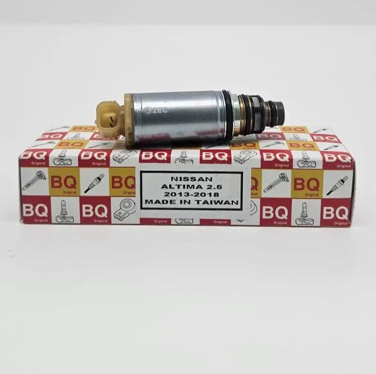 BQ Nissan Altima 2.5 AC compressor sensor (2013–2018); metal body with beige connector on branded box.