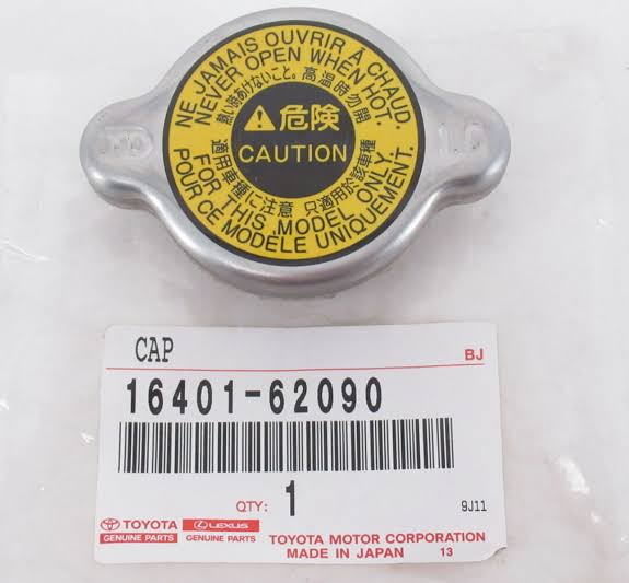 16401-62090 Toyota Radiator Cap Sub-Assembly 108 kPa غطا الراديتر