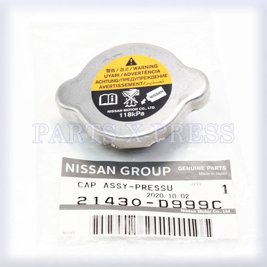21430-D999C Nissan Radiator Cap 118 kPa غطا الراديتر