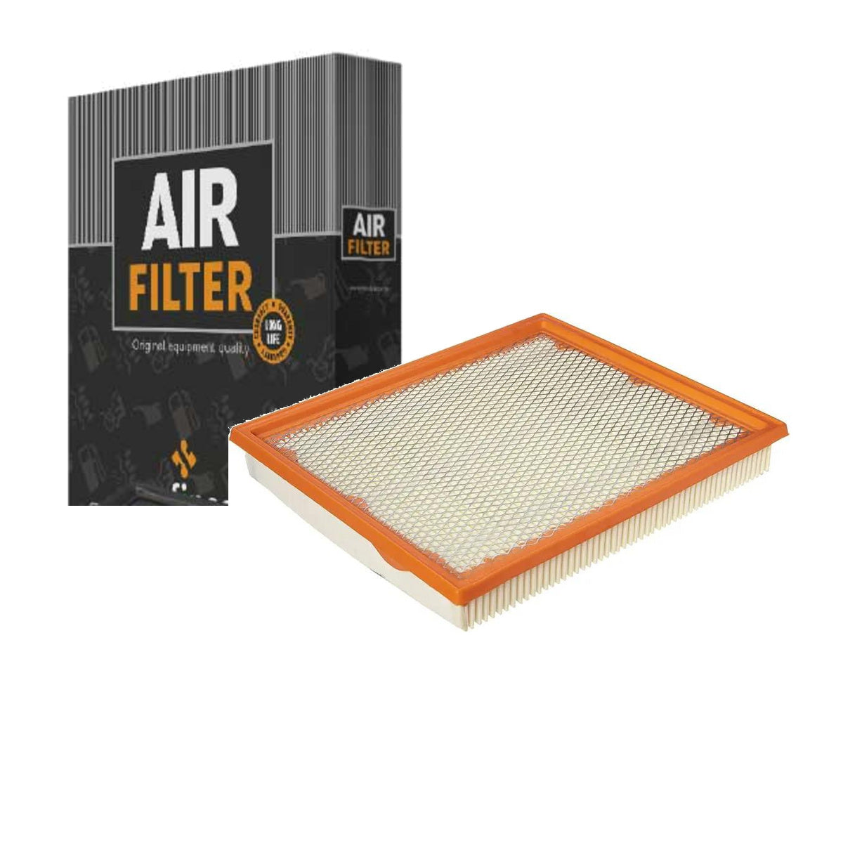 SENFINECO Engine Air Filter with carton | SENFINECO Engine Air Filter | OEM 16546-7S000 | Nissan 2004–2019