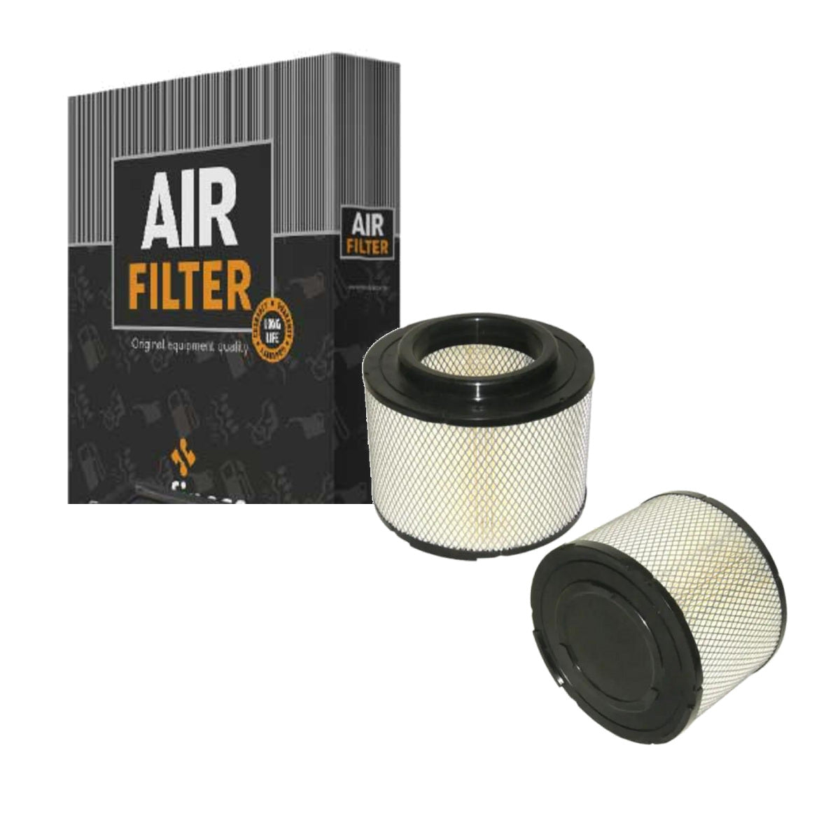 SENFINECO Engine Air Filter with carton | SENFINECO Engine Air Filter | OEM 17801-0C010 | Toyota Hilux 2007–2015