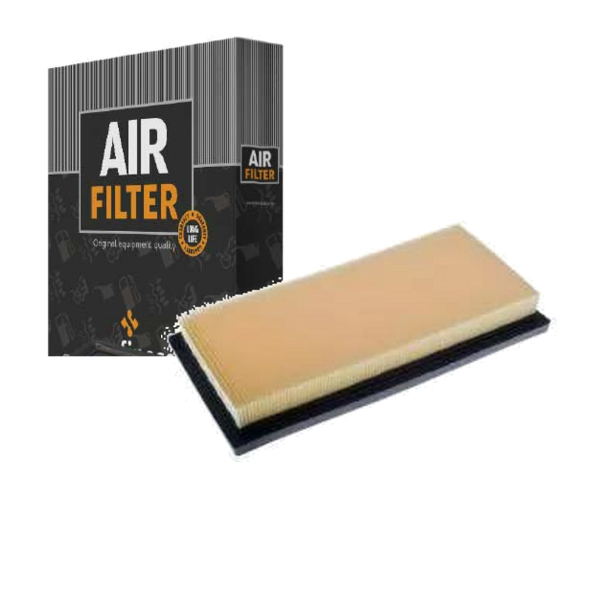 SENFINECO Engine Air Filter with carton | SENFINECO Engine Air Filter | OEM 17801-0Y040 | Toyota Yaris 2014–2021