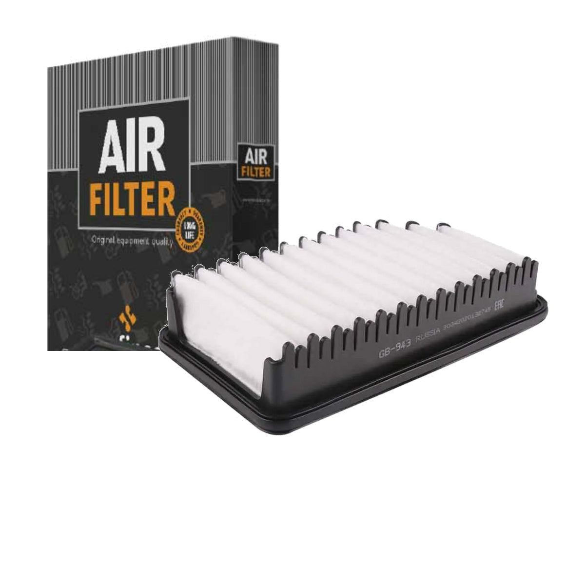 SENFINECO engine air filter with carton