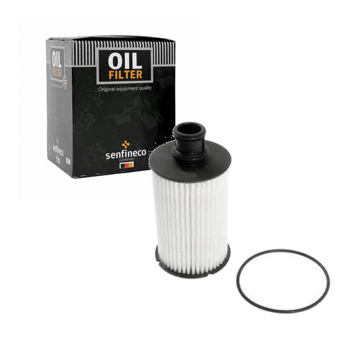 SENFINECO Oil Filter | OEM LR011279 | Land Rover and Jaguar 3.0L / 5.0L engines — verify by VIN — SENFINECO carton and exact product filter