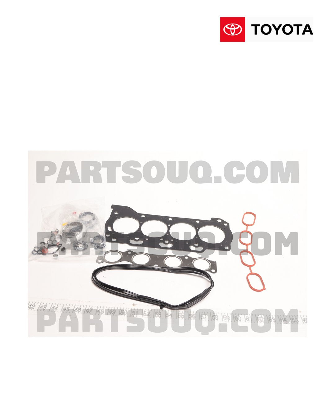 طقم جوانات رأس محرك تويوتا أصلي 04112-37077 | Genuine Toyota engine valve grind gasket kit