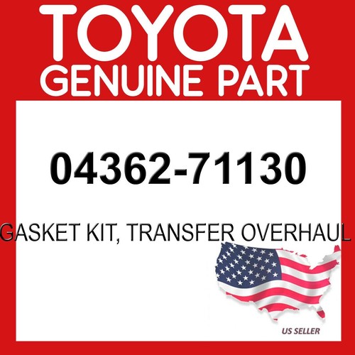 Toyota Genuine 04362-71130 transfer overhaul gasket kit