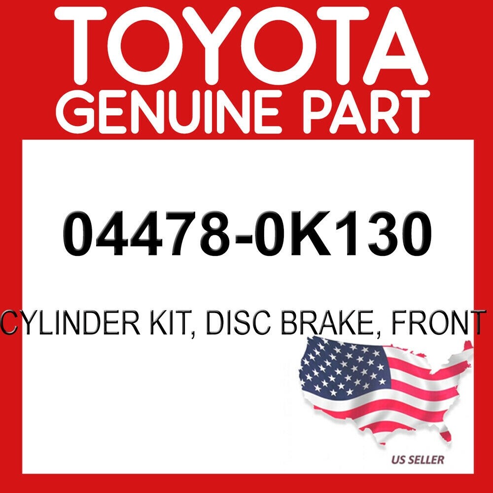 طقم إصلاح كليبر الفرامل الأمامي تويوتا 04478-0K130 | Genuine Toyota front brake caliper repair kit