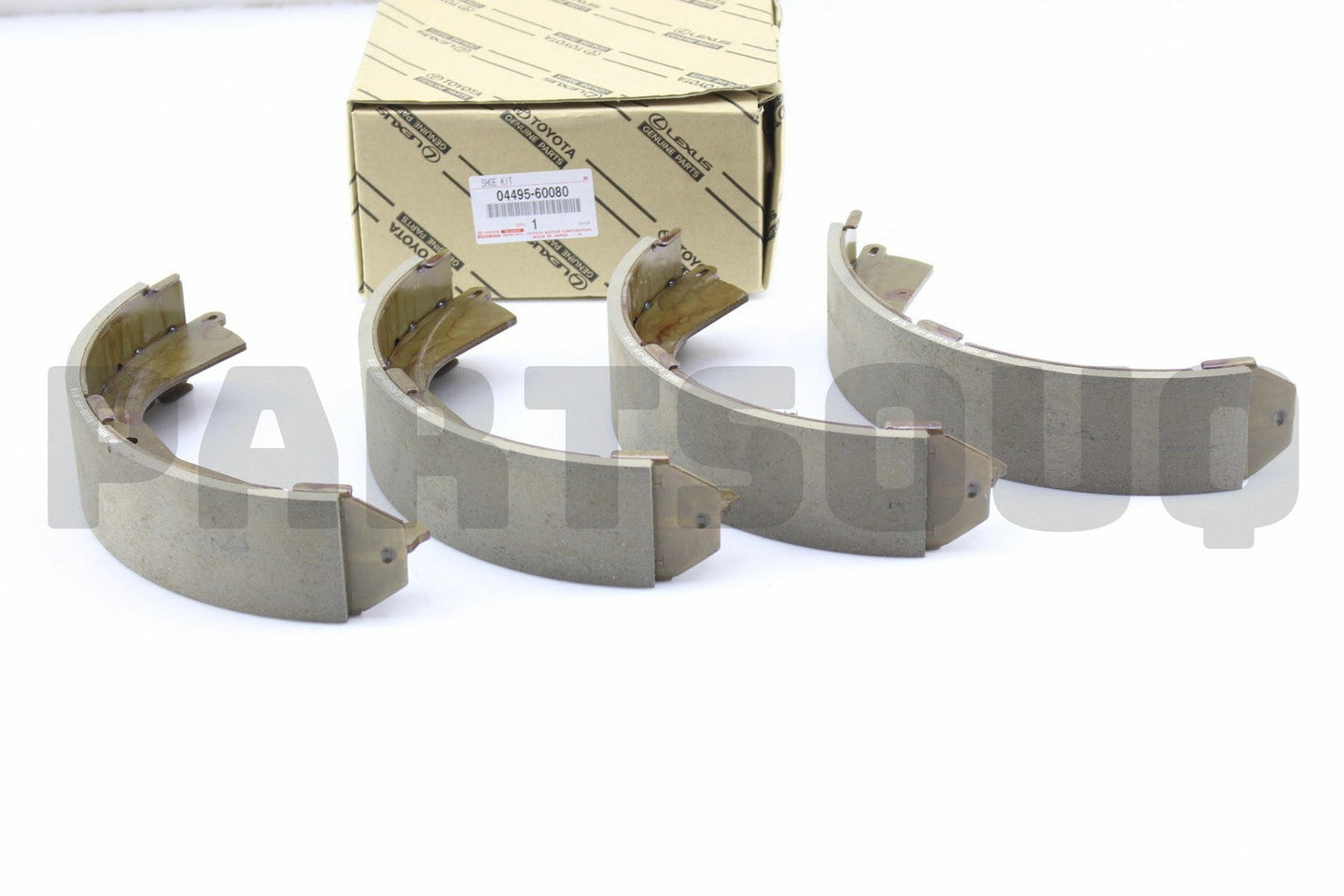 طقم أحذية فرامل خلفية أصلي تويوتا لاندكروزر 04495-60080 | Genuine Toyota rear brake shoe kit