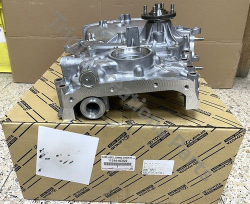 Toyota Genuine 11310-0C022 timing chain cover assembly