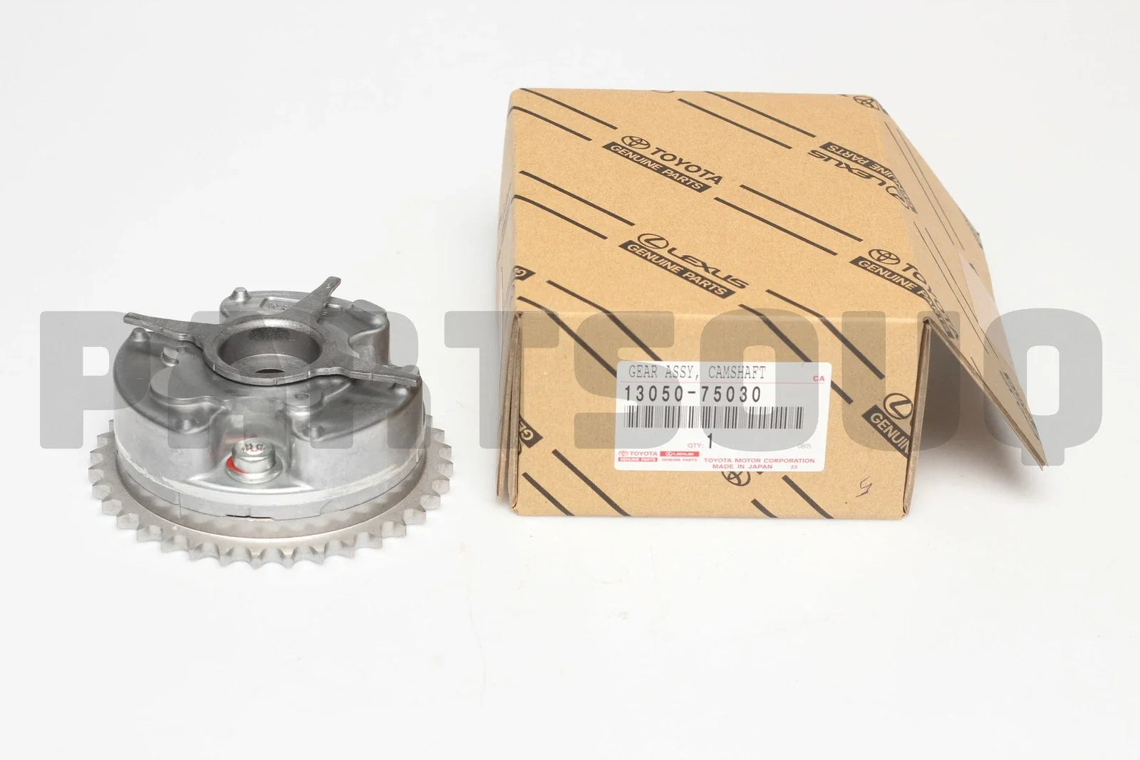 ترس توقيت عمود كامات VVT-i تويوتا أصلي 13050-75030 | Genuine Toyota Camshaft Timing Gear