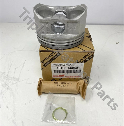 بستم تويوتا أصلي مقاس زائد 0.50 مع البن 13103-50050 | O/S piston with pin