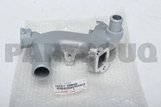 مخرج ماء المحرك الأصلي تويوتا 16331-20040 | Genuine Toyota engine water outlet