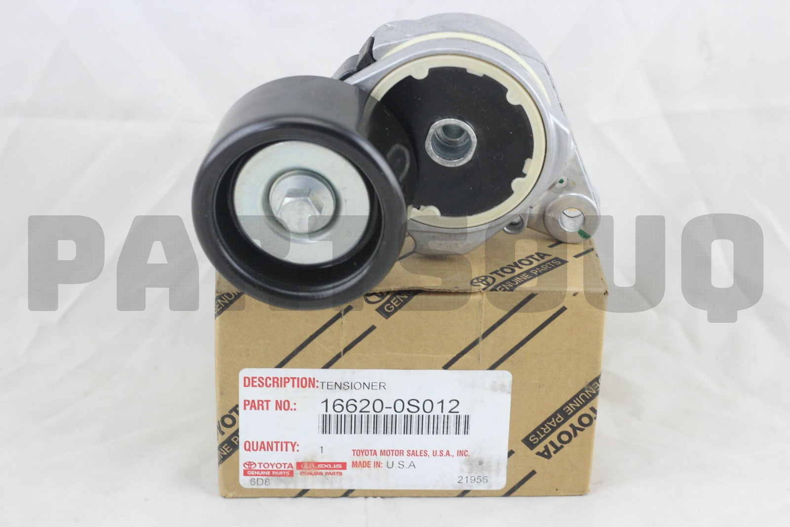 شداد السير الأصلي تويوتا 16620-0S012 | Genuine Toyota V-ribbed drive belt tensioner