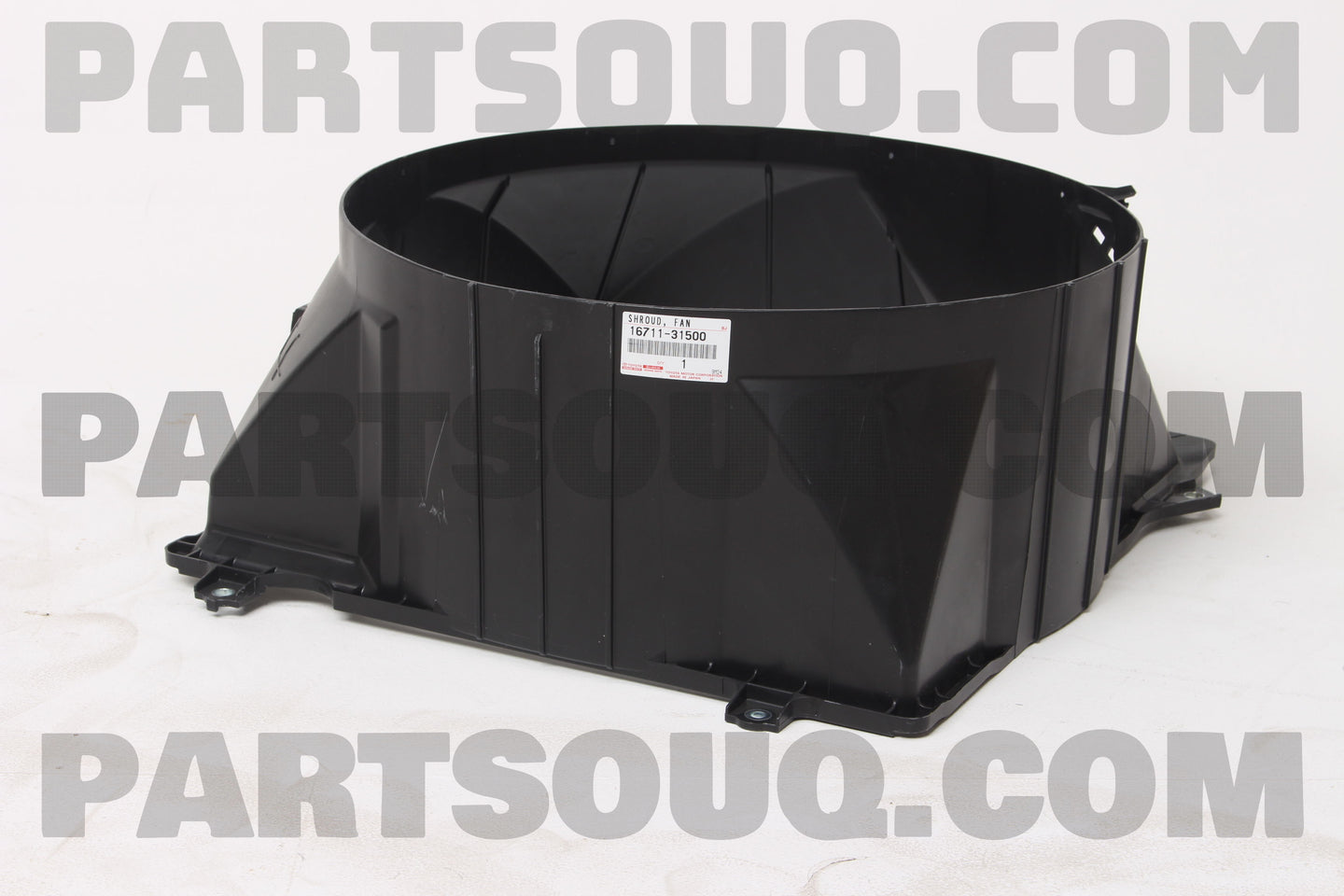 غطاء مروحة رديتر تويوتا أصلي 16711-31500 | Genuine Toyota radiator fan shroud