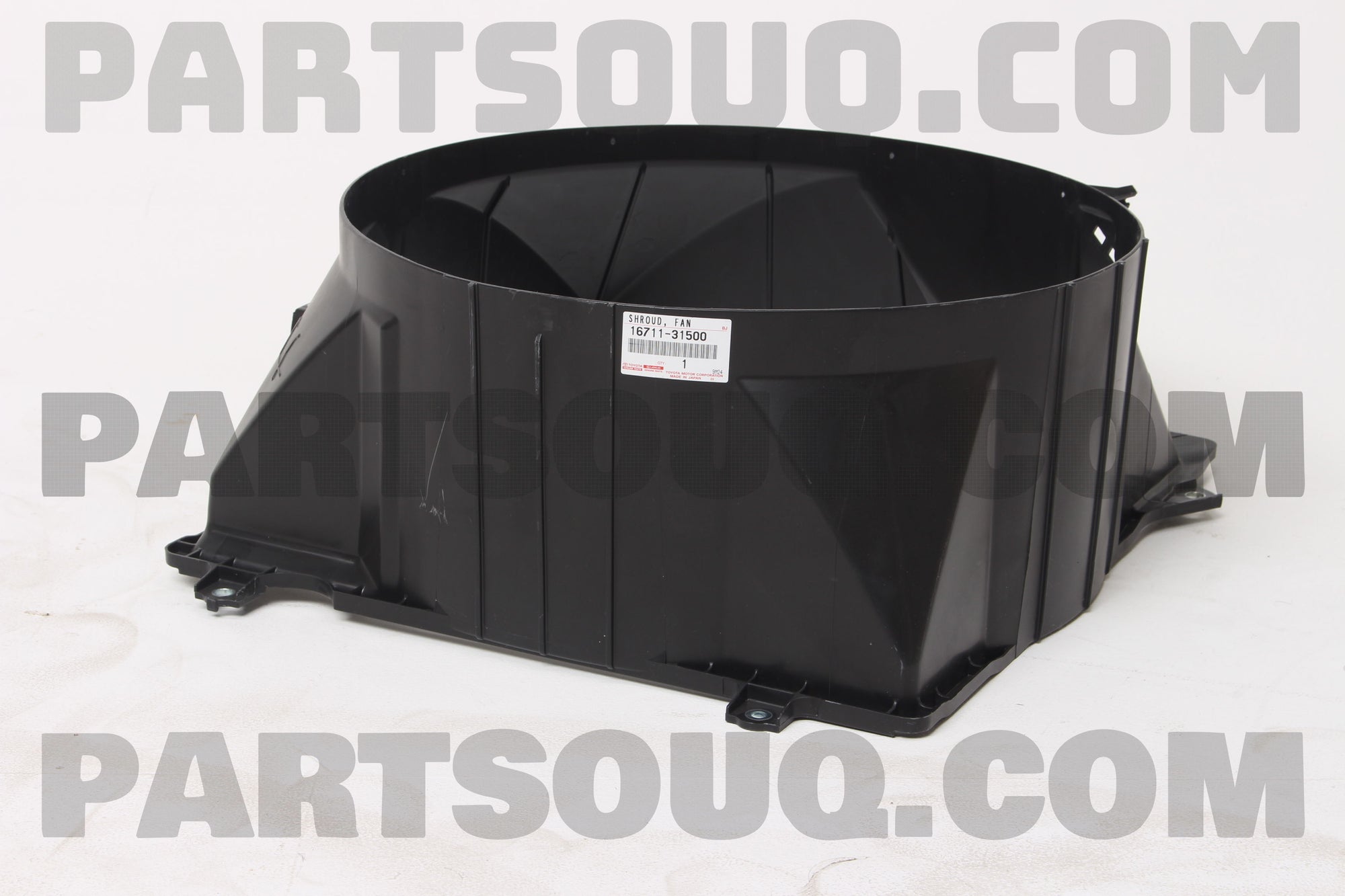 غطاء مروحة رديتر تويوتا أصلي 16711-31500 | Genuine Toyota radiator fan shroud