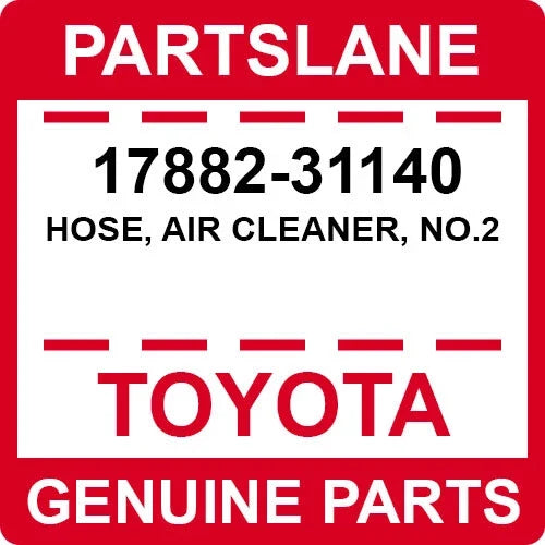 خرطوم فلتر الهواء رقم 2 تويوتا لاندكروزر 70 رقم 17882-31140 | Air cleaner hose No.2