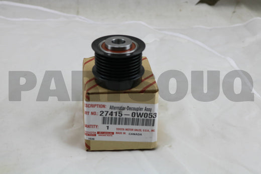 بكرة دينمو مع كلتش تويوتا 27415-0W053 | Genuine Toyota alternator pulley with clutch