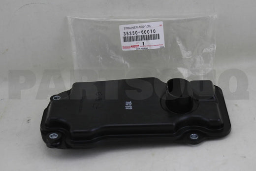 مصفاة زيت ناقل الحركة تويوتا الأصلية، OEM 35330-60070 | Genuine Toyota valve body oil strainer assembly