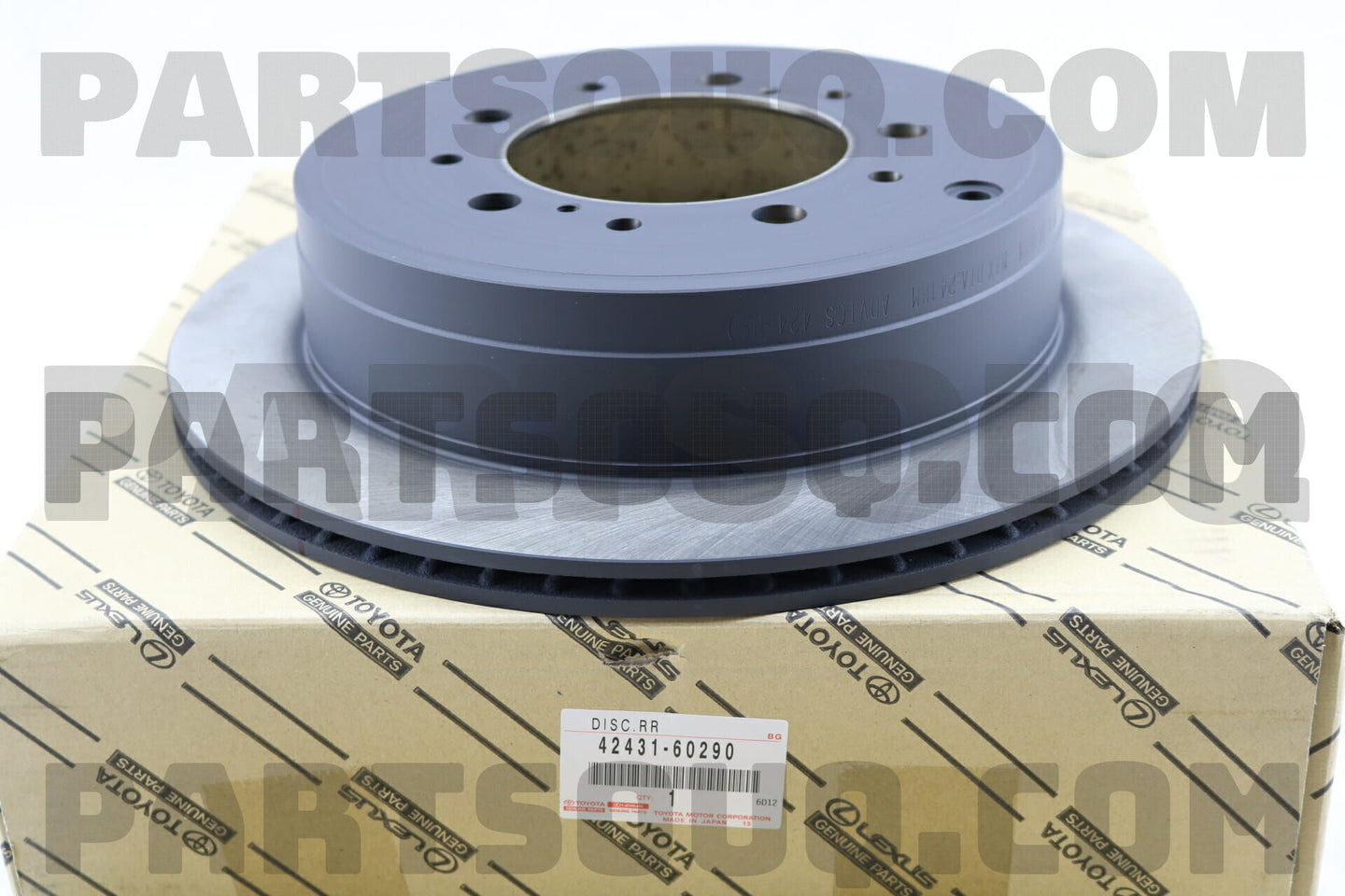 هوب فرامل خلفي أصلي لاندكروزر | Toyota 42431-60290 Rear Brake Rotor