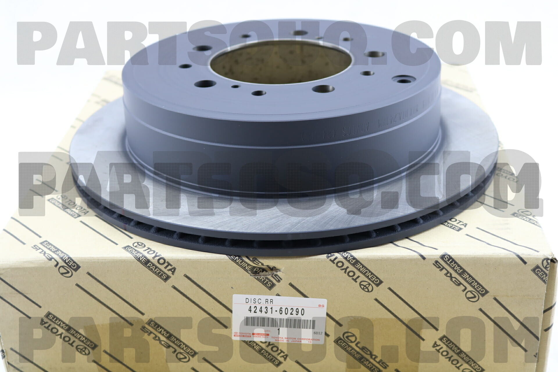 هوب فرامل خلفي أصلي لاندكروزر | Toyota 42431-60290 Rear Brake Rotor