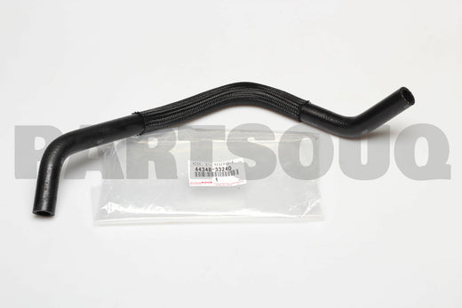 خرطوم خزان زيت الباور إلى الطرمبة رقم 1 تويوتا الأصلي، رقم OEM 44348-33240 | Genuine Toyota power steering reservoir-to-pump hose No.1, OEM 44348-33240