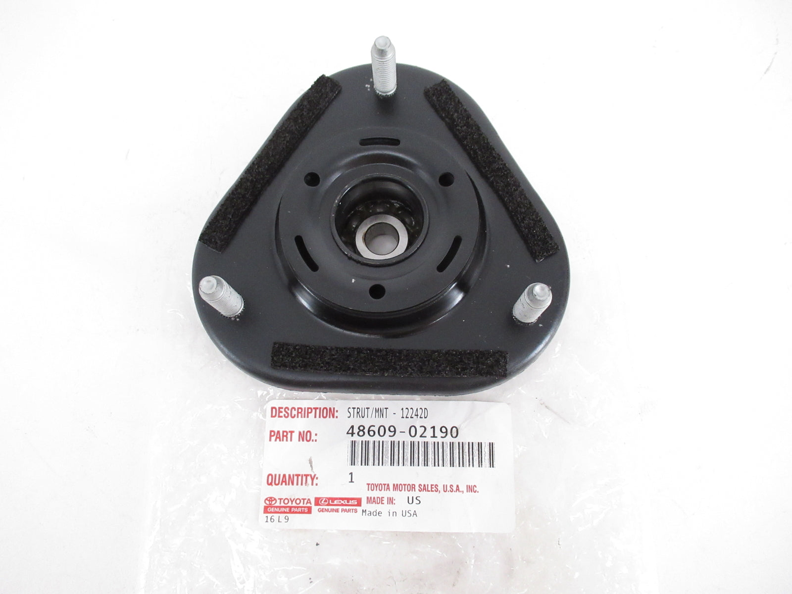 قاعدة المساعد الأمامي الأصلية تويوتا 48609-02190 | Genuine Toyota front suspension strut mount
