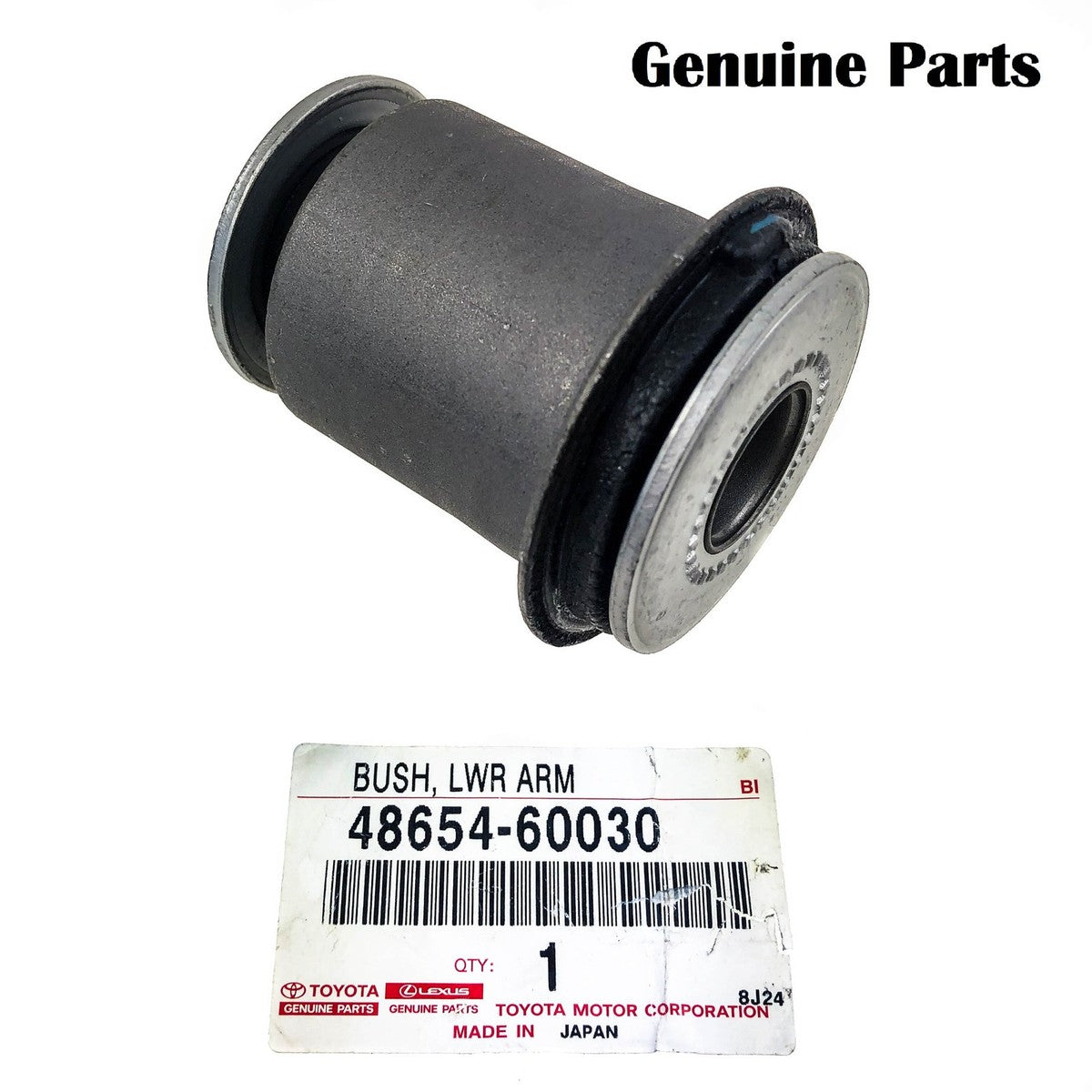 Genuine Toyota lower arm bush 48654-60030 with original label