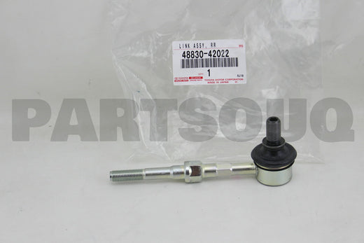 وصلة موازن خلفية تويوتا الأصلية، رقم OEM 48830-42022 | Genuine Toyota rear stabilizer link assembly, OEM 48830-42022