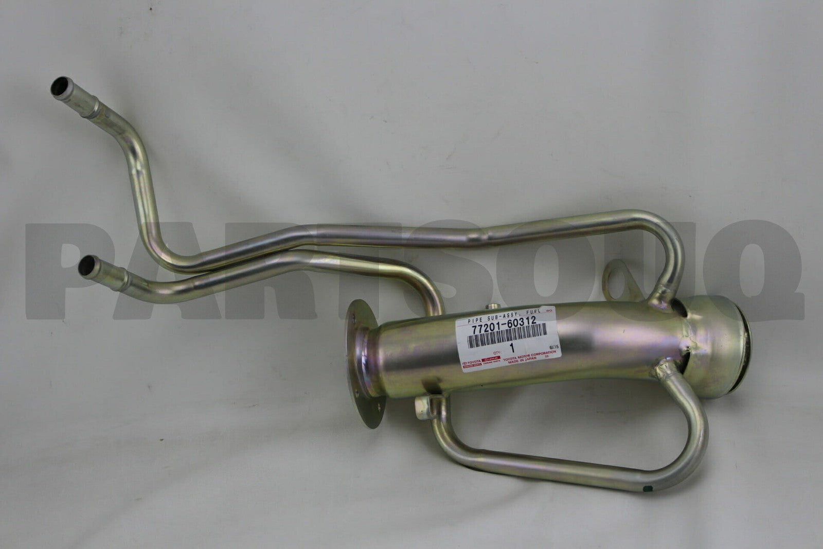 ماسورة مدخل تعبئة خزان الوقود أصلية تويوتا لاند كروزر 80 77201-60312 | Genuine Toyota fuel tank inlet pipe