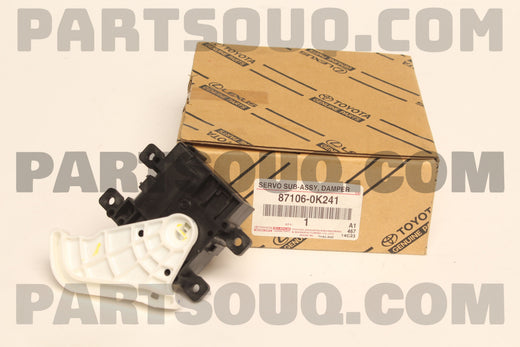 سيرفو بوابة هواء مكيف تويوتا 87106-0K241 | Genuine Toyota blower damper servo
