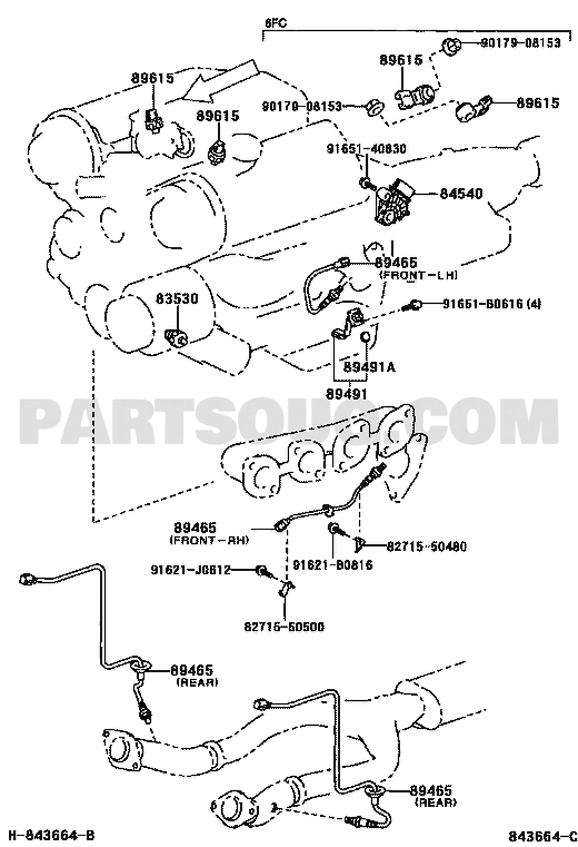 Toyota EPC diagram 89615-30080