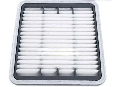 Air filter SEN 17801-50030 for Lexus LS430 (2001–2006) and GS300 (1998–2001), pleated white media in gray frame